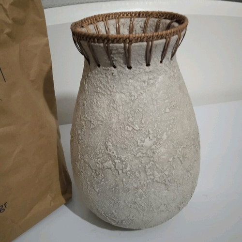 Decorative clay vase new from Ravenna