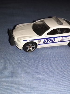 Matchbox Dodge Charger Pursuit NYPD model car