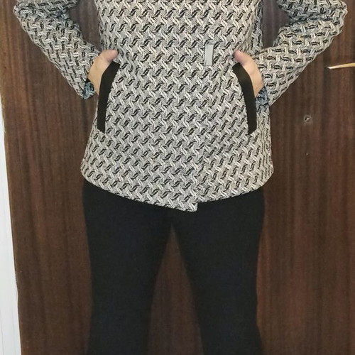 Pennyblack women's jacket like new, size M, black and white