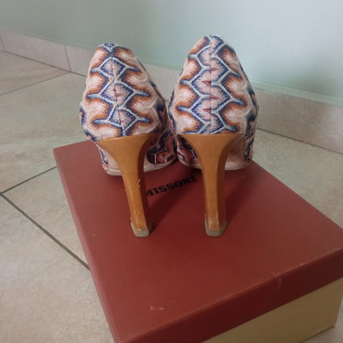 Missoni pumps used, blue, size 36