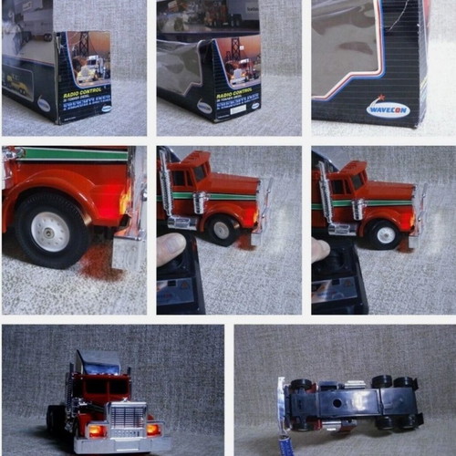 Car Transporter Truck 1:25 R/C Wavecon new with box plastic functional rare vintage