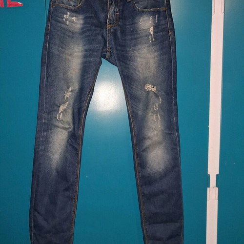 M. Sara modern mid-rise jeans like new, size 38 blue