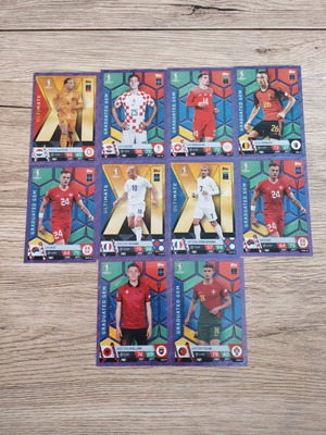 Euro 2024 Topps cards like new, rare