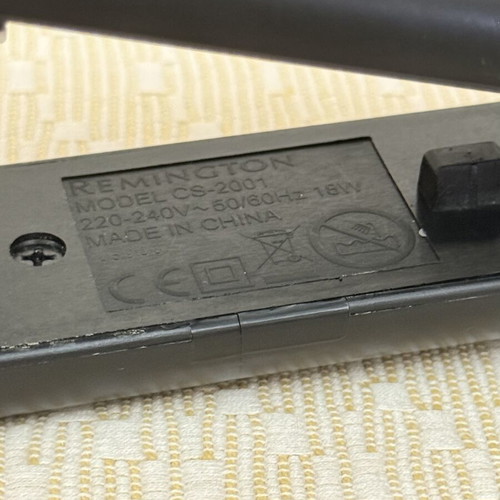 Remington hair straightener model CS-2001