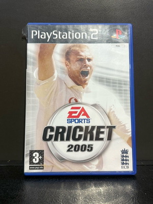 Cricket 2005 PlayStation 2 game used