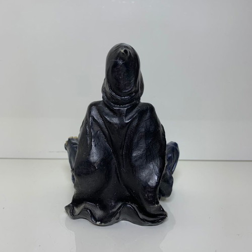Gothic decorative figure Grim Reaper used, synthetic porcelain