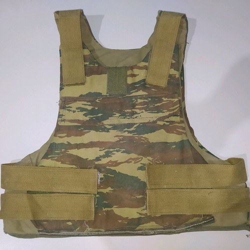 Military bulletproof vest used