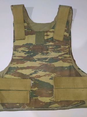 Military bulletproof vest used