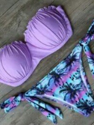 Mermaid swimsuit like new, sizes XS-S, with internal marks