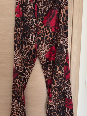 SunsetGo trousers like new, silk feeling, multicolor