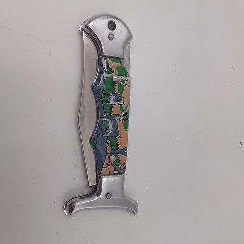 Folding hunting knife new