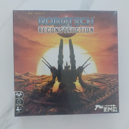Robotech Reconstruction board game new, sealed
