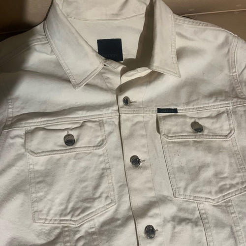 Valentino men's jeans jacket like new, beige, size L