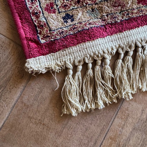 Teheran Patchwork Rug like new, 1.65x2.35 m with fringes