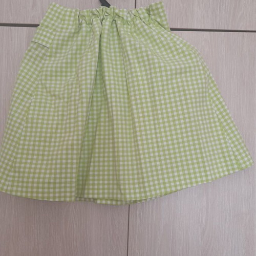 Zara pleated skirts set for 10 years, 140 cm, like new, black and green
