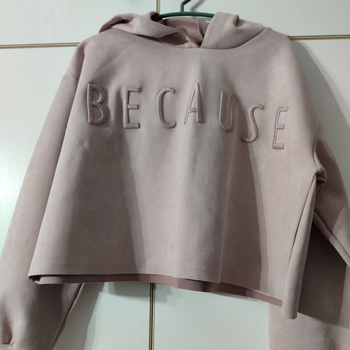 Bershka girl hoodie sweatshirt medium like new