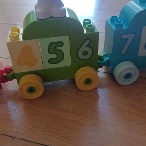 Lego Duplo Train with Numbers 10954 like new