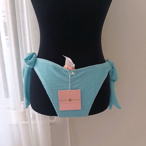Moda Minx bikini bottom new, turquoise, size medium