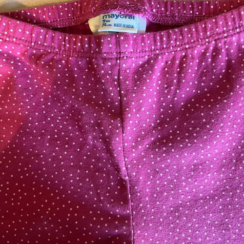 Baby girl leggings 9M 74 cm like new