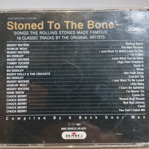 Stoned To The Bone CD used, blues