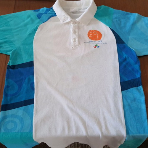 Athens 2004 Paralympic Games referee t-shirts used, size S, set of 2