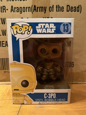 C-3PO 13 Star Wars Funko Pop mint, very rare