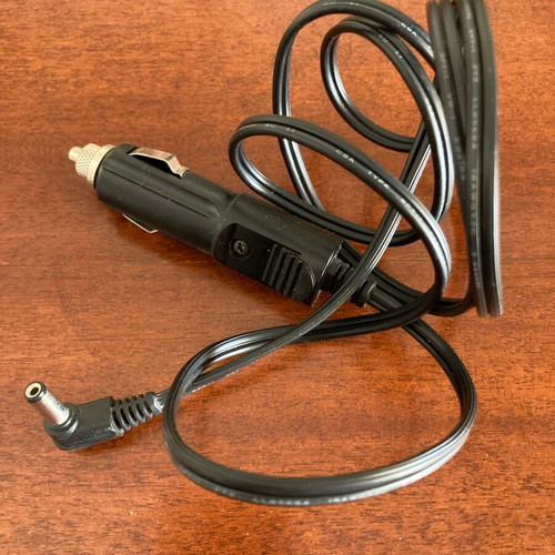 12V car power cable used with DC BarrelI connector