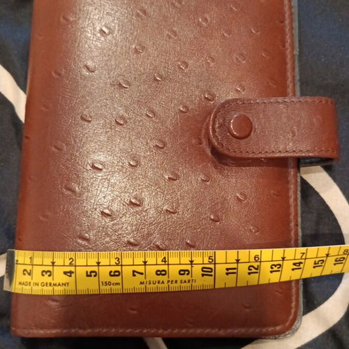 Agenda in brown color like new