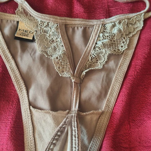 Med satin lingerie set new with two cotton lace gifts