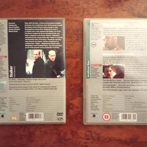 Andrei Tarkovsky 7 Film Collection DVD set like new, Artificial Eye UK first edition
