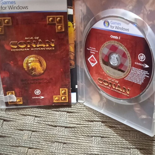 Age of Conan Hyborian Adventures PC game used collectible