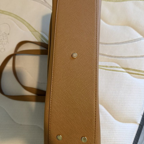 Moschino tote bag like new, tabac color with pockets