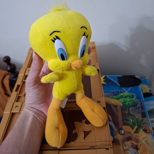Tweety plush toy about 15 cm, like new