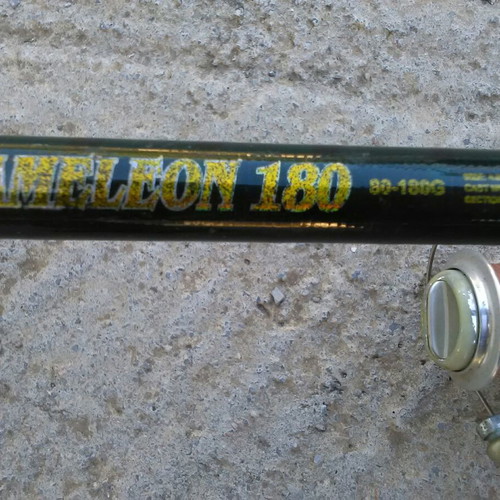 Mega Cameleon 180 fishing rod with Mega reel used
