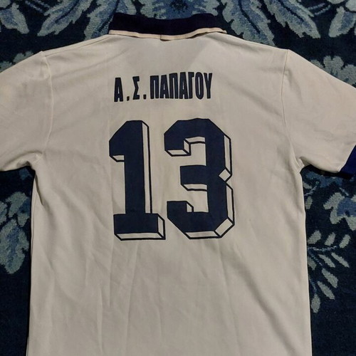 Two Papagou Vintage Match Worn Jerseys like new, large