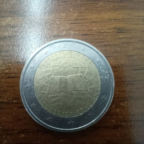 Italy 2 Euro 2007 Rome Coin uncirculated