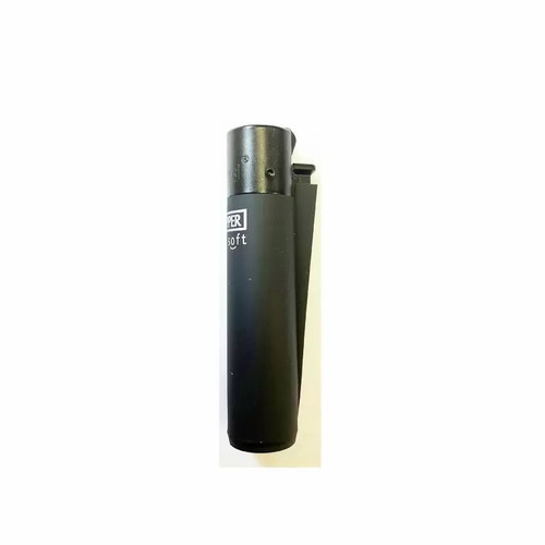 Clipper Large Black Soft Lighter new
