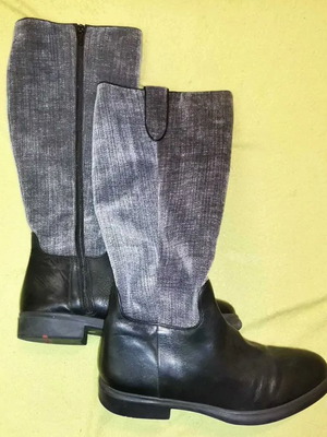 Lloyd women's boots leather and textile like new, size 41