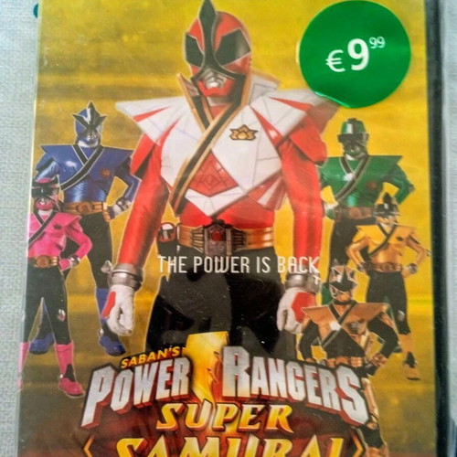 Power Rangers Super Samurai DVD set new, dubbed episodes 40-44