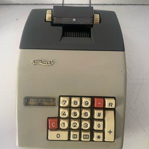 Walther calculator used, antique