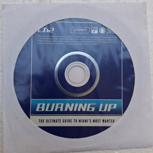 Burning Up The Ultimate Guide To Miami's Most Wanted CD new