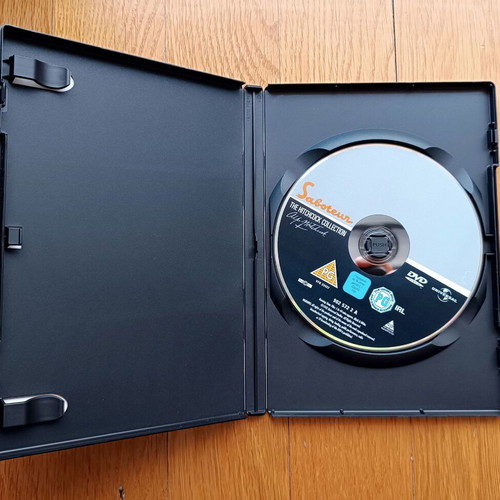 Saboteur DVD μεταχειρισμένο, θρίλερ χωρίς ελληνικούς υπότιτλους