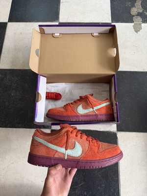 Nike SB Dunk Color Theory Emerald Rise sneakers size 42.5