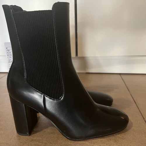 H&M Chelsea boots like new, size 37, black