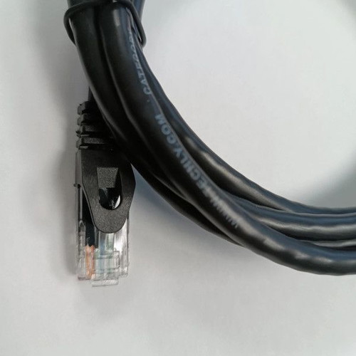 Network patch cable 2m black new