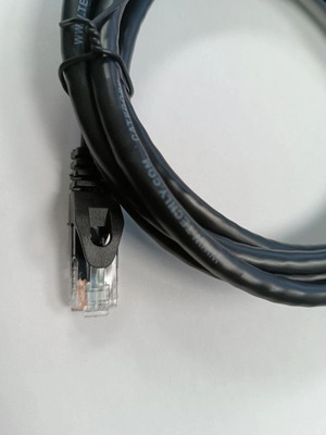 Network patch cable 2m black new