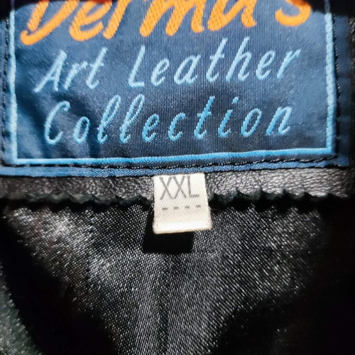 Derma's Art Leather Collection women's coat with detachable fur