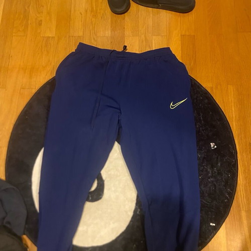 Nike sport pants L like new, warm blue