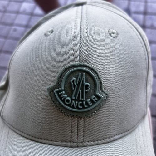 Moncler baseball hat, turquoise, one size