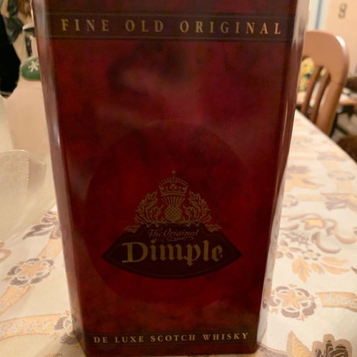 Μεταλλική συσκευασία Dimple Fine Old Original 15 years old καινούργιο
